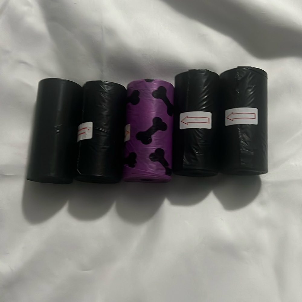 Dog poop bags
